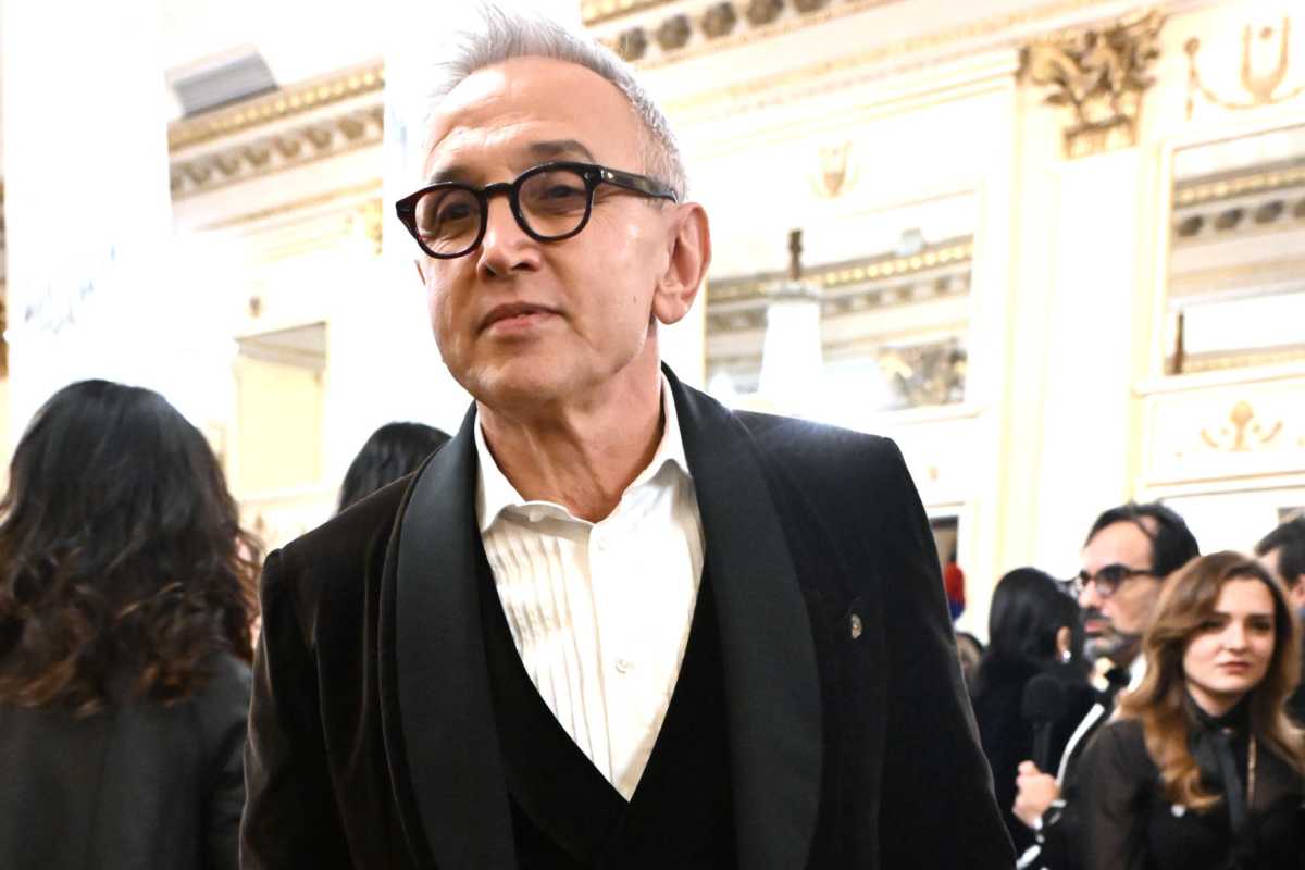 Bruno Barbieri vestito elegante