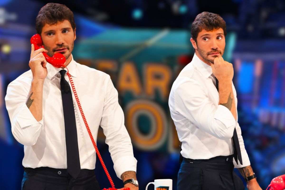 logo affari tuoi e stefano de martino 