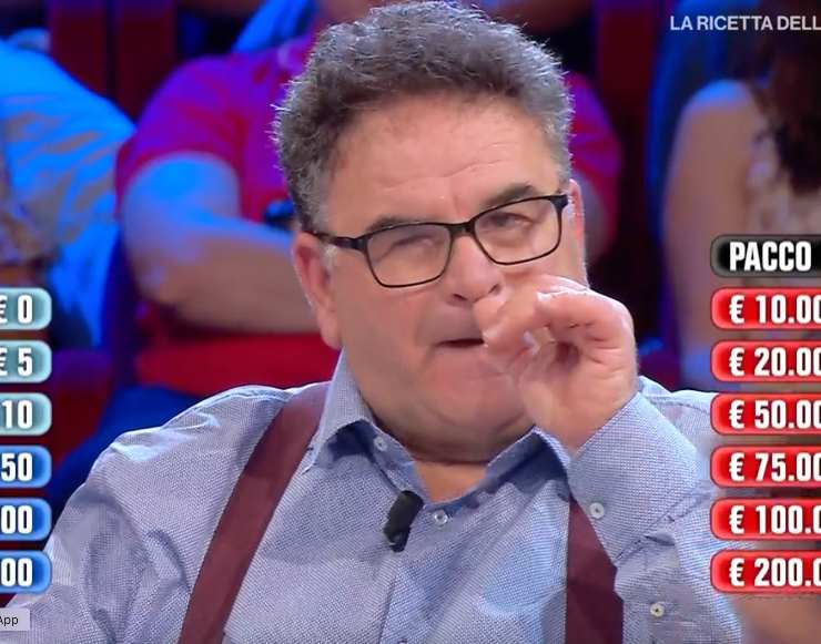 pasqualone, concorrente di affari tuoi