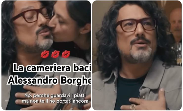 alessandro borghese e cameriera a 4 ristoranti 