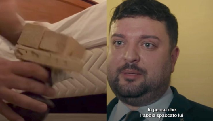 Letto rotto e concorrente di 4 Hotel