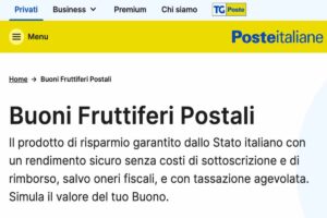 Buoni fruttiferi postali