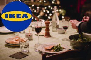tavola di natale, logo ikea