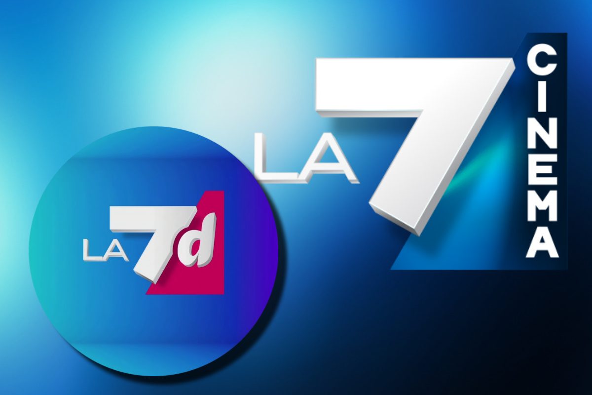 Il logo di La7 Cinema che sostituisce La7d