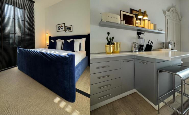 camera da letto e cucina di stefano de martino 