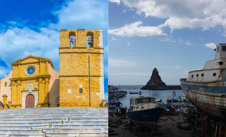 cattedrale san gerlando e aci trezza
