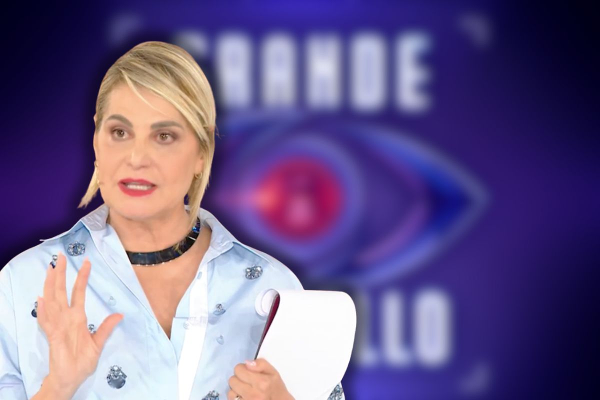 logo gf e simona ventura commossa