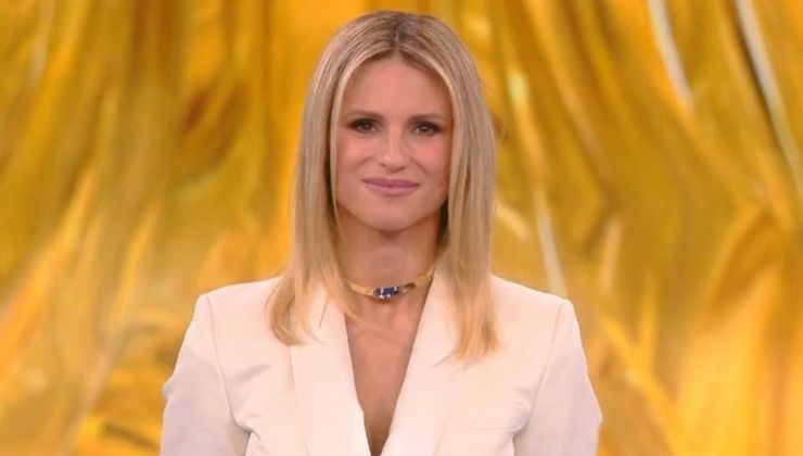 Michelle Hunziker a Io Canto Family 