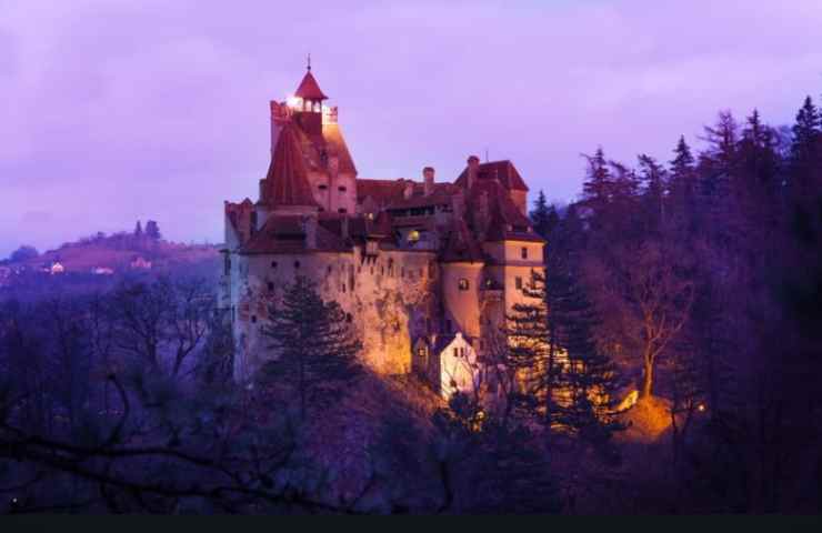 castello nero in Transilvania