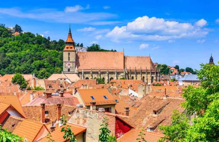 paesaggio della Transilvania