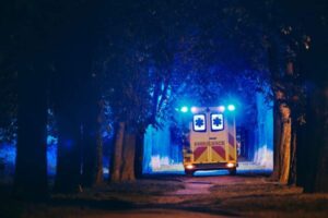 ambulanza nella notte